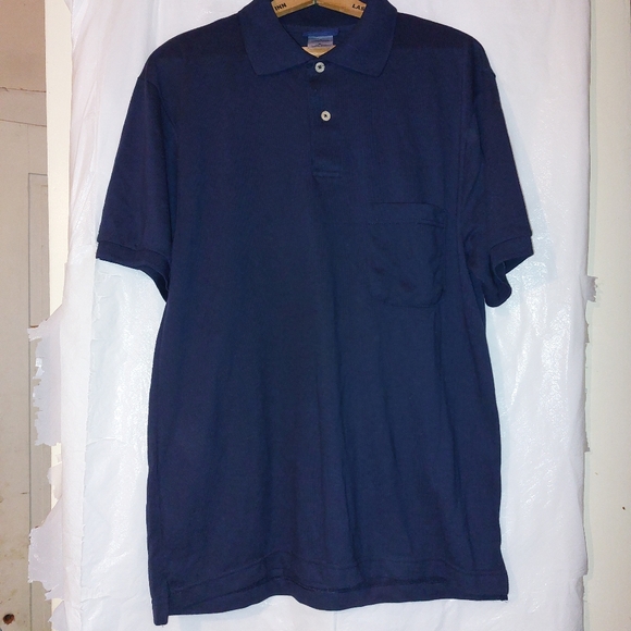 Puritan Other - Puritan Men's Cotton Blend Navy Polo Size M